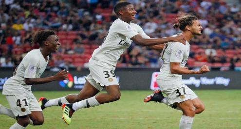 سان جيرمان يحقق انتصاره الأول في الكأس الدولية للأبطال على حساب أتلتيكو مدريد 